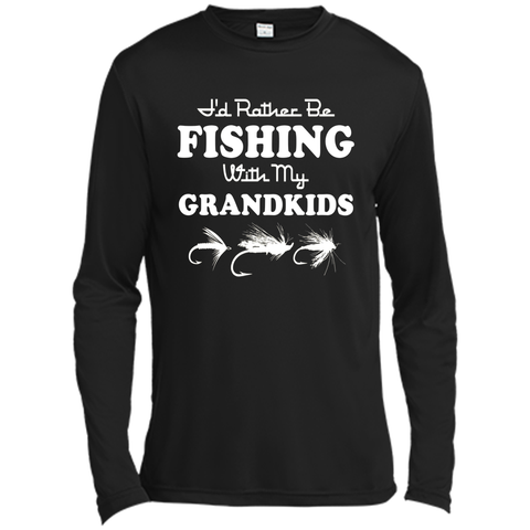 I'd Rather Be Fishing With My Grandkids T-Shirt For Grandpa