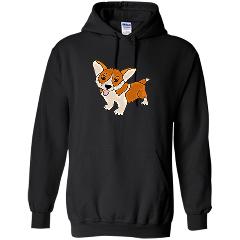 funny cool welsh corgi puppy dog art T-Shirt