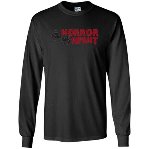 horror night halloween LS Ultra Cotton Tshirt