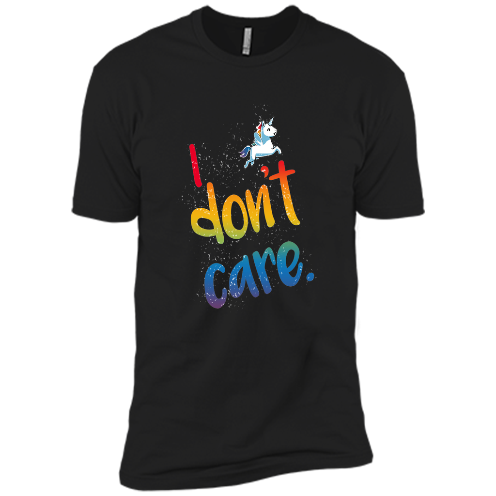 I don't care! lovely unicorn t shirt