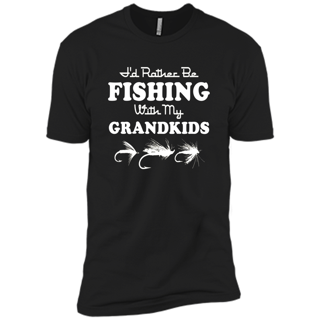 I'd Rather Be Fishing With My Grandkids T-Shirt For Grandpa