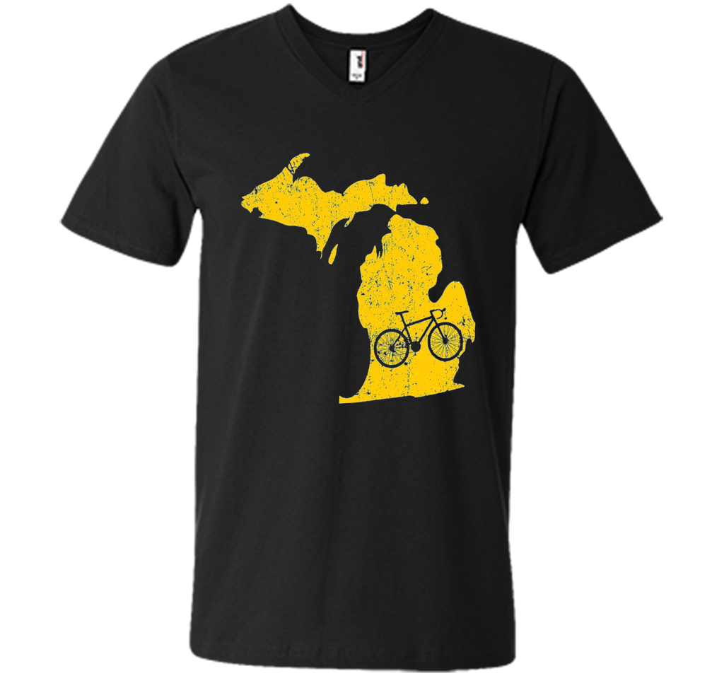 Michigan Home State Bike | Ann Arbor | Cycling Gift & Shirt