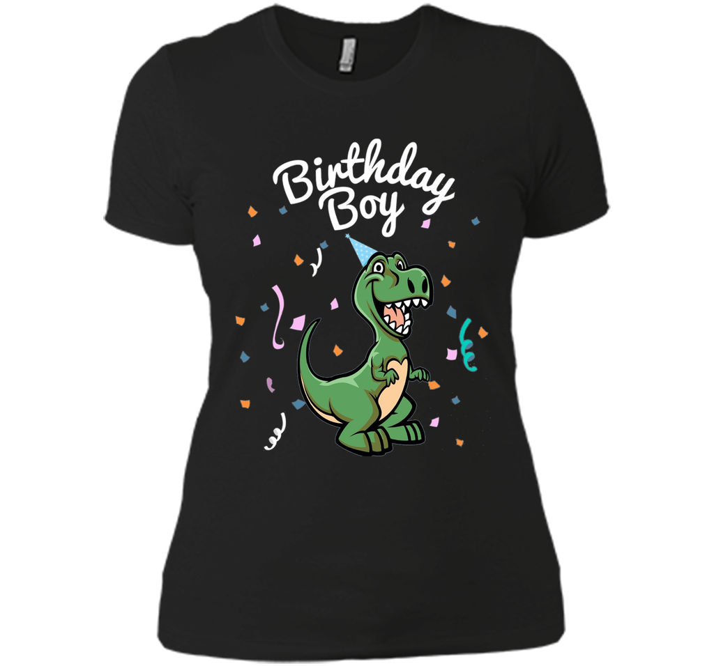 Birthday Dino T-rex T-shirt Dinosaur Boy Kids Party Tees
