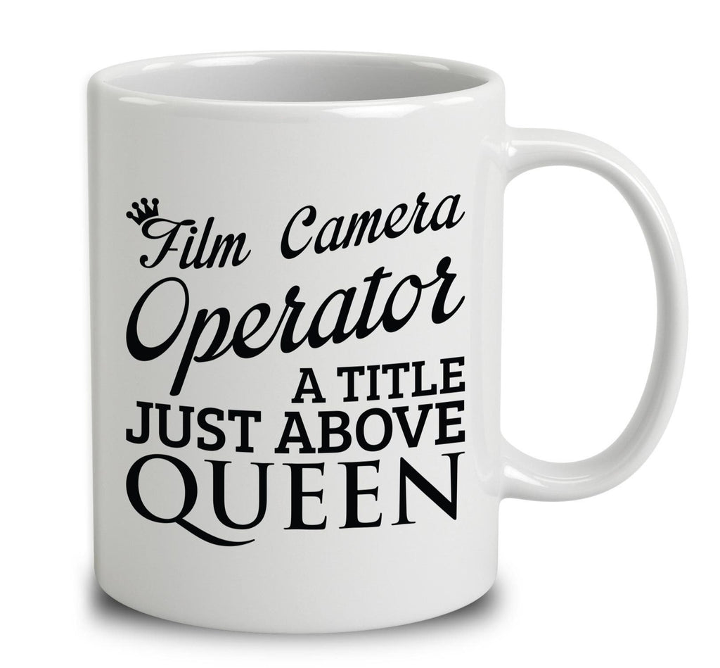 Film Camera Operator A Title Just Above Queen