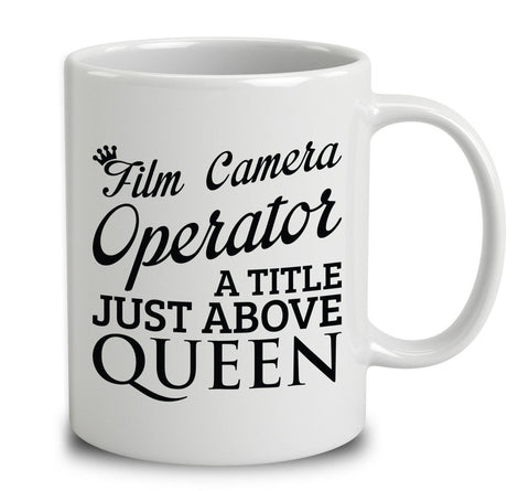 Film Camera Operator A Title Just Above Queen