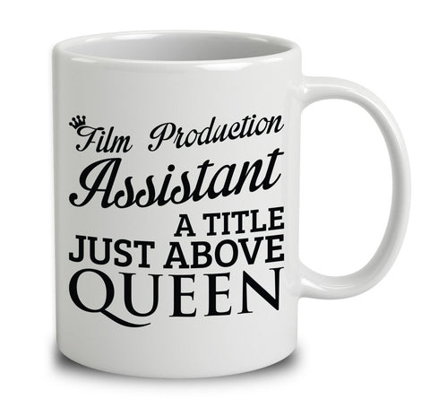 Film Production Assistant A Title Just Above Queen