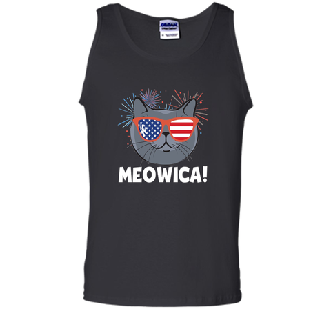 Meowica Shirt | Funny Cat Shirts | Fourth Of July Shirt 4th