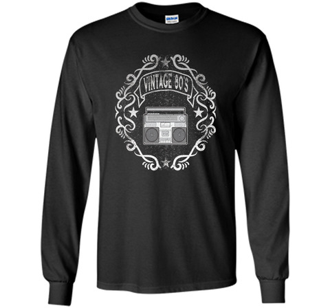 Classic Vintage Old School 80's Boom Box T-Shirt