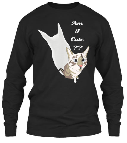 Best Cat T-shirt-Am I Cute