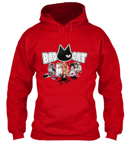 Bad Cat funny custom t-shirts