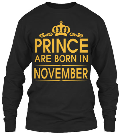 PRINCE ARE BORN IN NOVEMBER