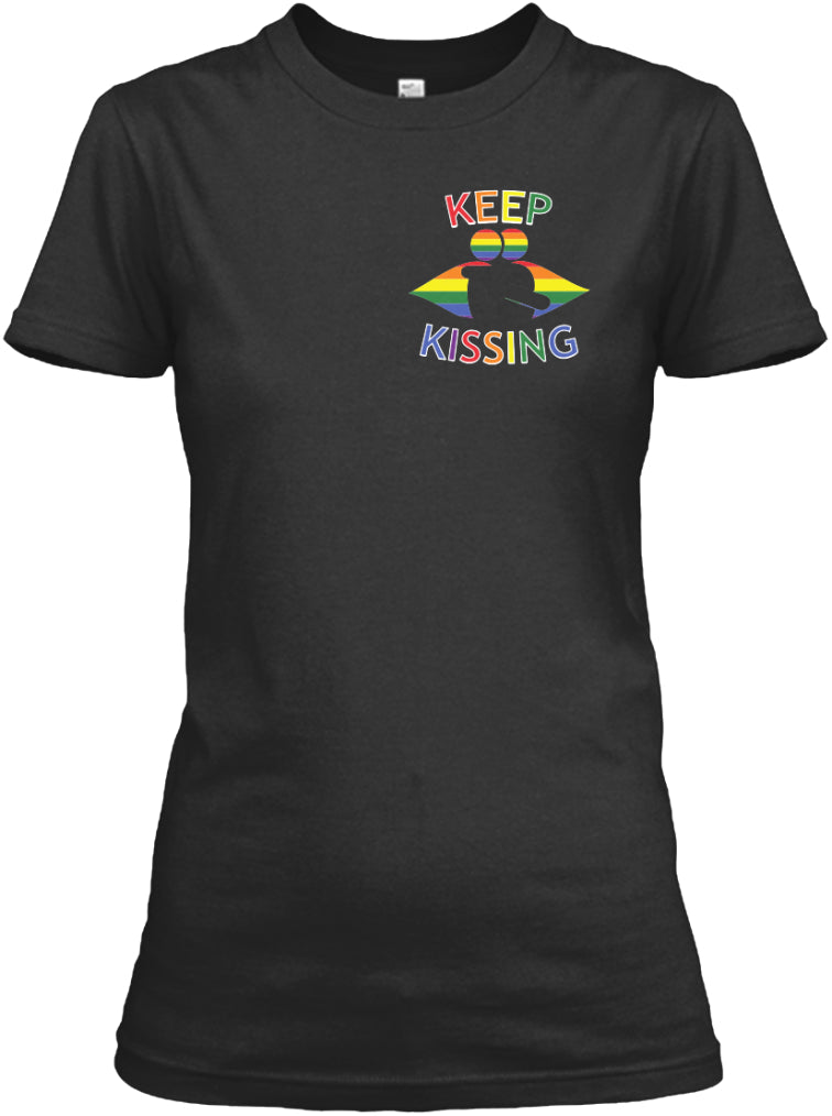 Keep Kissing - LGBT - Gay Pride Support