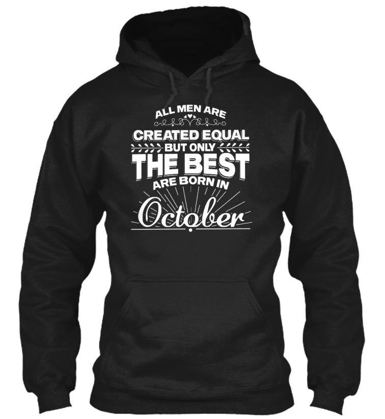 all men are born in october t shirt