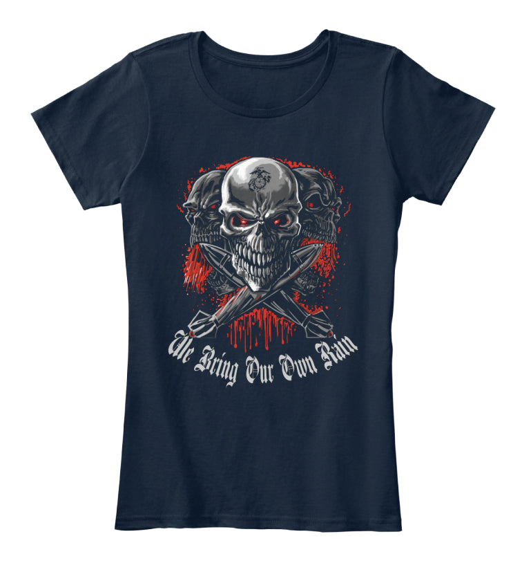 The Bring Our Own Rain - Skull T Shirt