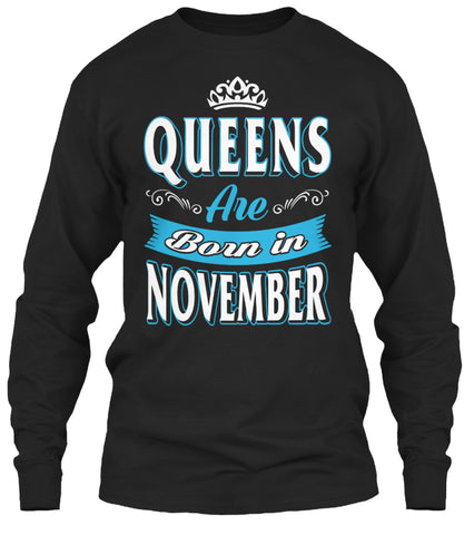Queens Are Born In November Birthday