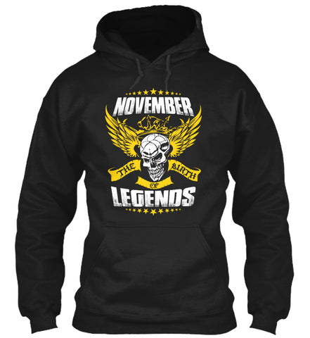 NOVEMBER THE BIRTH OF LEGENDS