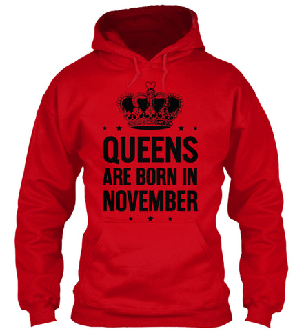 Queens are born in November