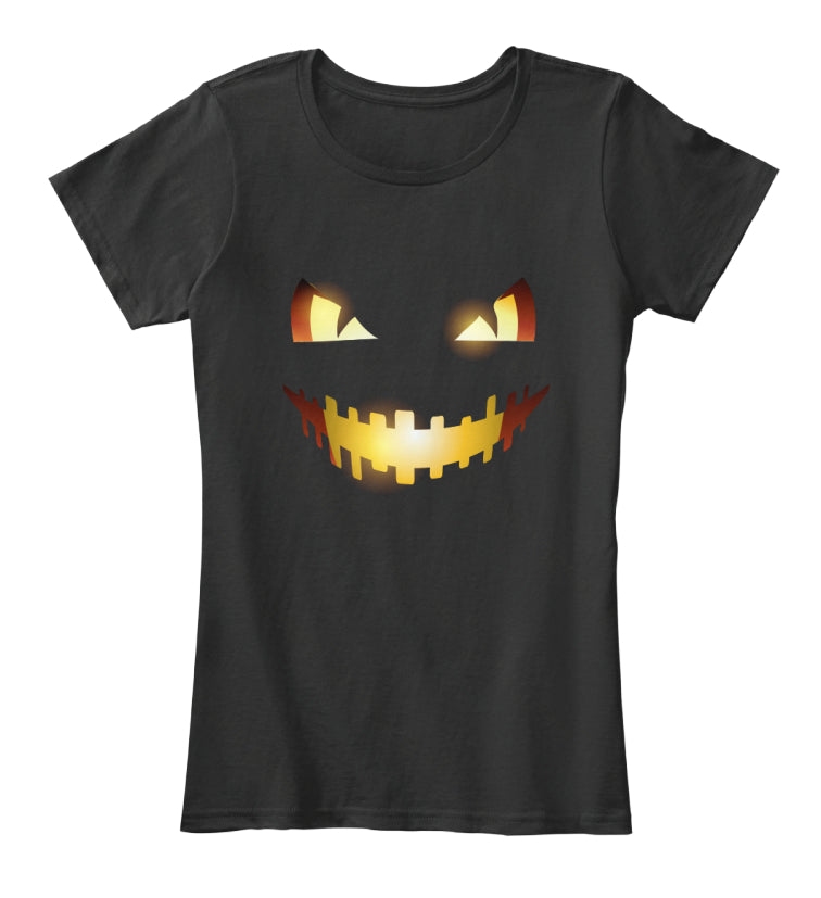 HL06- Frightening Face Halloween T-shirt