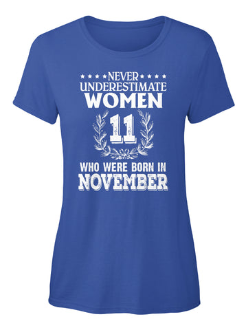 WOMEN WHO WERE BORN IN NOVEMBER