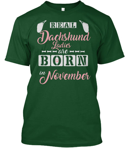 Dachshund ladies are born in november