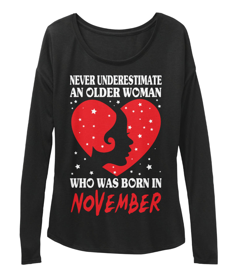 Woman November Birthday T-Shirt