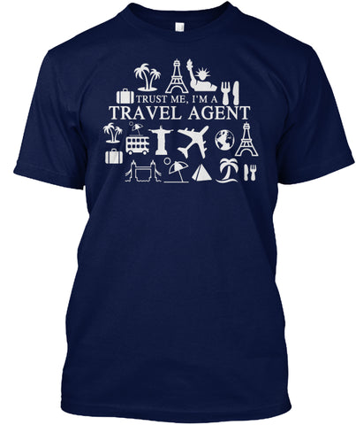 I'm a travel agent T SHIRT Custom Ultra Cotton