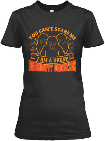 COMMUNITY ORGANIZER HALLOWEEN T-SHIRTS