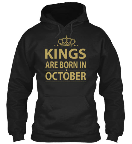 King are born in october t shirt