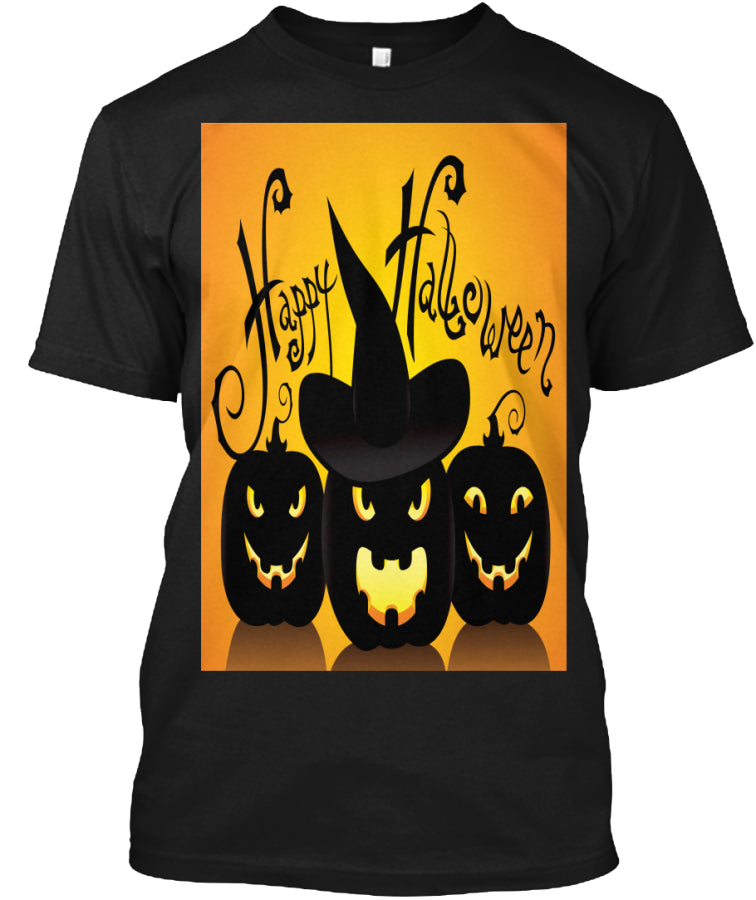 Halloween T-shirt _ Ghost Pumpkins
