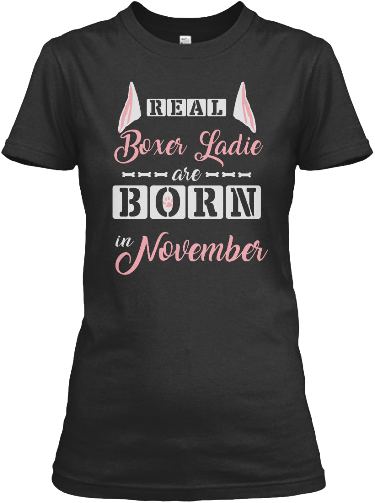 Boxer ladies are born in november