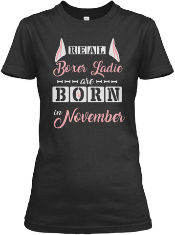 Boxer ladies are born in november