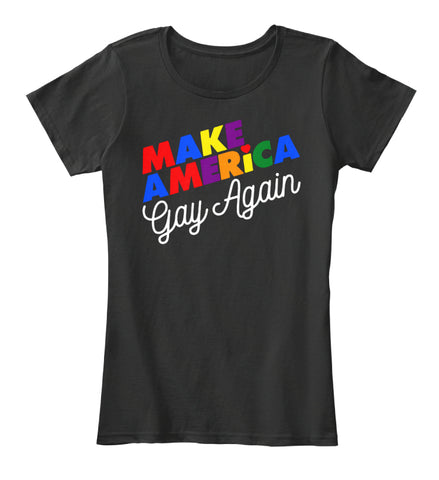 Make America Gay Again LGBT Pride Gay Le