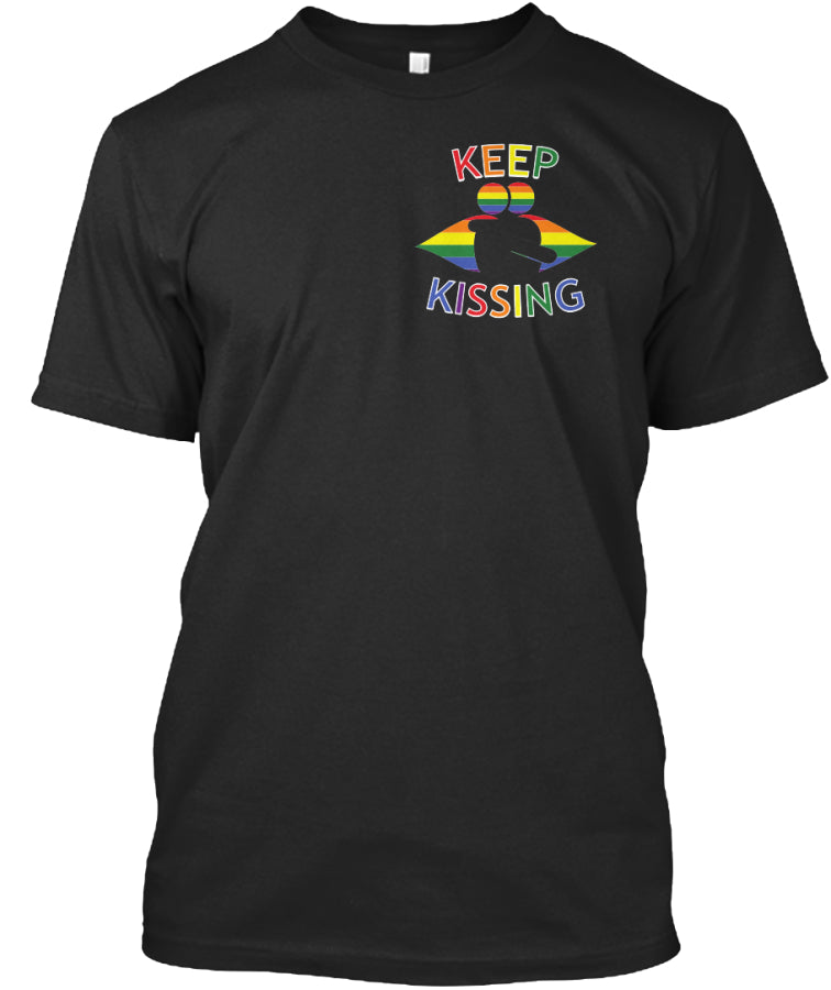 Keep Kissing - LGBT - Gay Pride Support