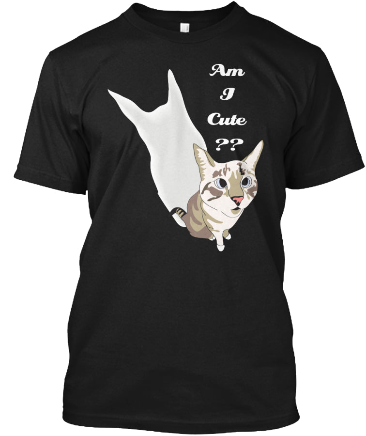 Best Cat T-shirt-Am I Cute