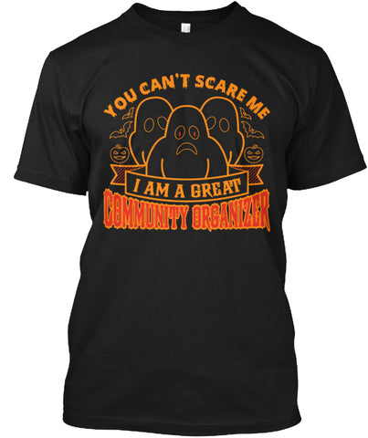 COMMUNITY ORGANIZER HALLOWEEN T-SHIRTS