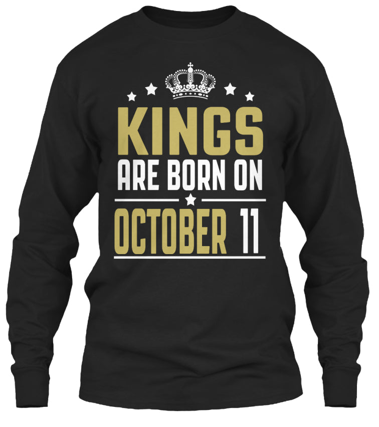 Kings Are Born On October 11 Birthday