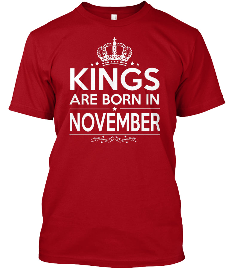 KING BIRTHDAY BORN NOVEMBER KINGS