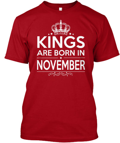 KING BIRTHDAY BORN NOVEMBER KINGS