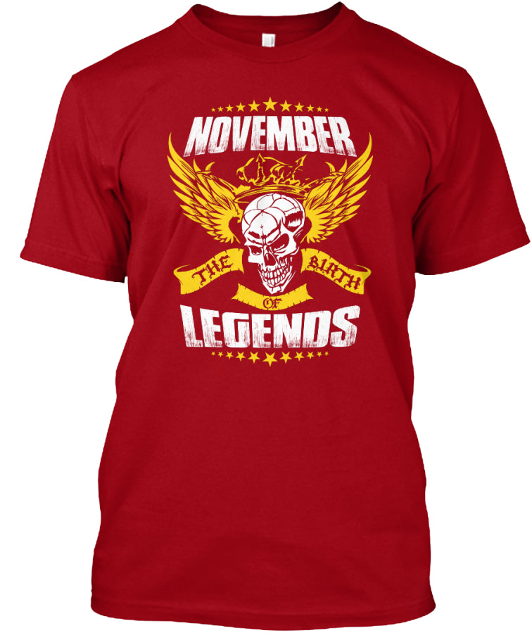 NOVEMBER THE BIRTH OF LEGENDS