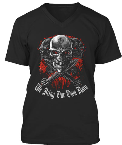 The Bring Our Own Rain - Skull T Shirt