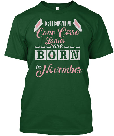 Cane corso ladies are born in november