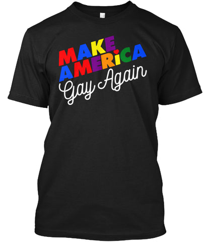 Make America Gay Again LGBT Pride Gay Le