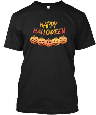 2017 - Happy Pumpkin Halloween T-shirt