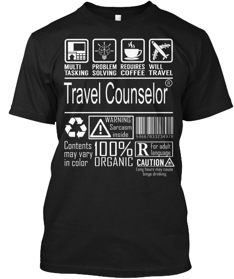 Travel Counselor - Multitasking T SHIRT CUSTOM ULTRA COTTON