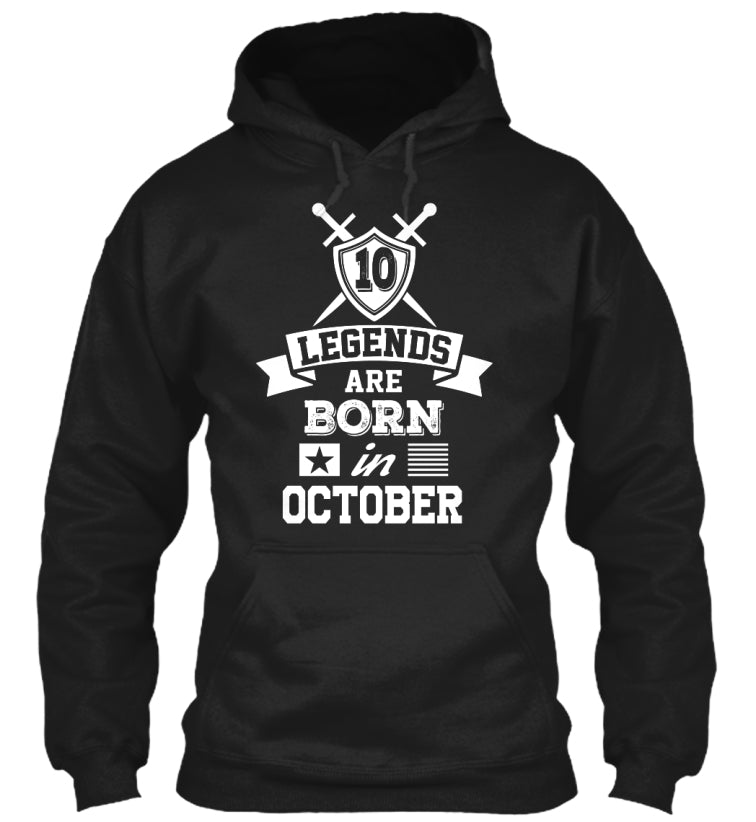 Legends are born in October T-Shirt