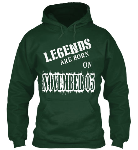 Legends are born on November 05