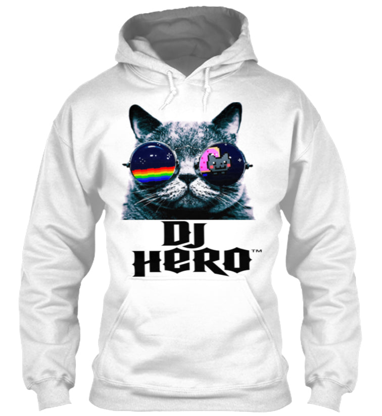 Dj Hero cat funny t-shirts