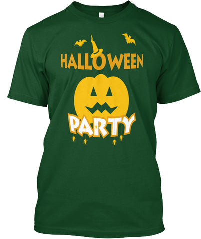 halloween t shirt _ Halloween party with pumpkin