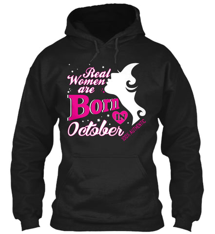 Real Women Born in October T-Shirts