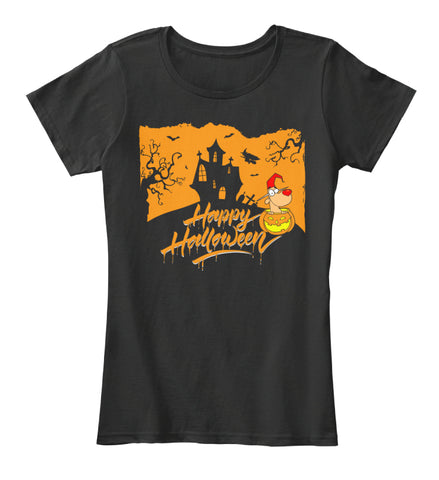 Happy Halloween - tee for dog lovers